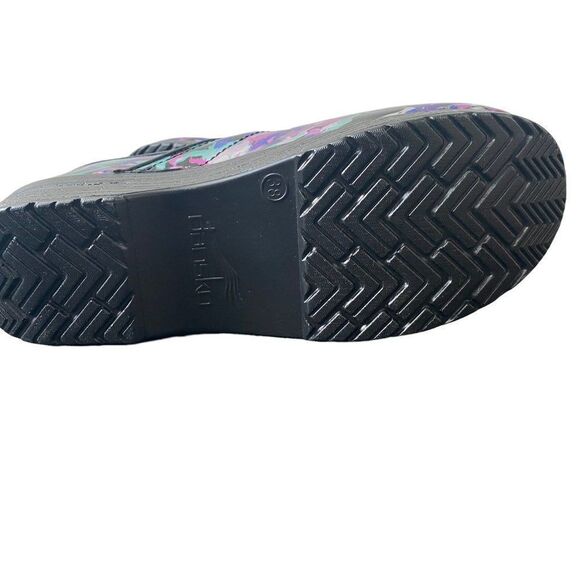 Dansko New Women's Professional Clogs Mermaid Patent size 38 - Picture 14 of 14